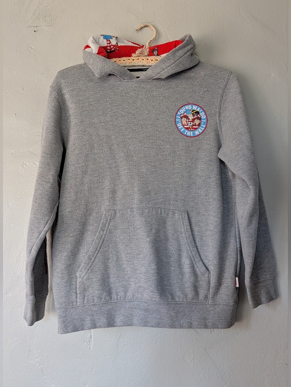 Vans x Where’s Waldo Limited Edition Graphic Hoodie Sweatshirt Medium